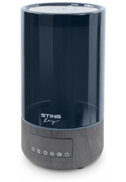 Воздухоувлажнитель StingRay ST HF506B серый  черный 39727/1