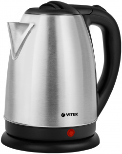 Чайник электрический VITEK VT 1125 MC 1 8 л серебристый  черный