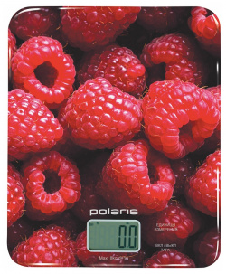 Весы кухонные Polaris PKS 0832DG Raspberry 