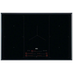 Встраиваемая варочная панель индукционная AEG IKE85753FB черный 