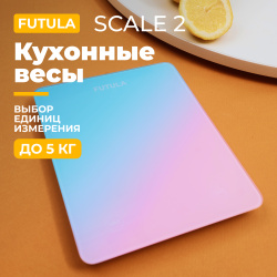 Весы кухонные Futula Scale 2 голубые  розовые 00 00215124