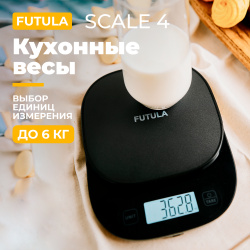 Весы кухонные Futula Scale 4 черные 00 00215140
