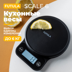Весы кухонные Futula Scale 6 черный 00 00215133