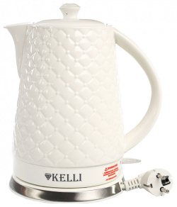 Чайник электрический KELLI KL 1340 1 8 л белый 