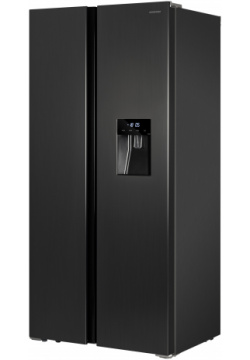 Холодильник NordFrost RFS 484D NFXd серебристый  серый