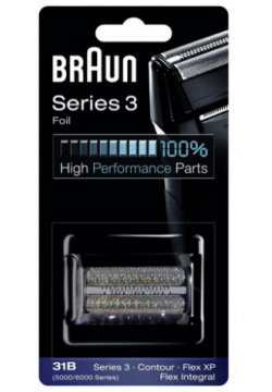 Сетка Braun 31B для бритвы 5000/6000 Black 81387937 