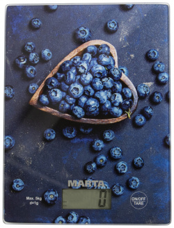 Весы кухонные Marta MT 1634 Blue Berry 35799