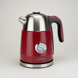Чайник электрический LIGRELL LEK 1757STR 1 7 л красный  серебристый СП 00057554