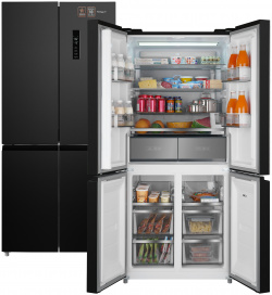 Холодильник Weissgauff WCD 590 черный 431529 Отдельностоящий