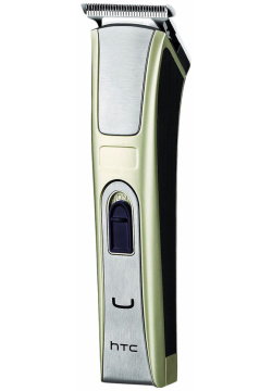 Машинка для стрижки волос HTC АТ 128 Светло зеленая/ Silver/ Black 