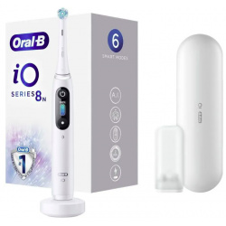 Электрическая зубная щетка Oral B iO Series 8 Limited Edition белый