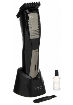 Машинка для стрижки волос HTC AT 029 Black/Silver