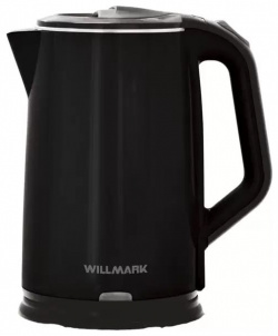 Чайник электрический WILLMARK WEK 2012PS 2 л черный 8348