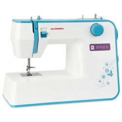 Швейная машина Aurora Style 5 голубой  белый 9705814