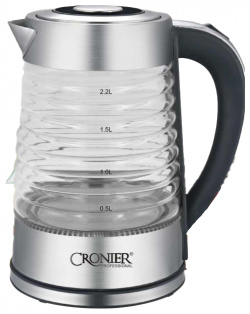 Чайник электрический Cronier CR 1513 2 л серебристый