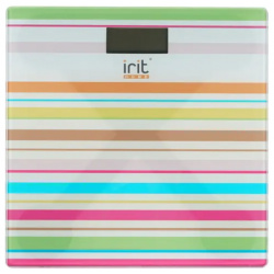 Весы напольные Irit IR 7249 разноцветные