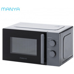 Микроволновая печь соло Manya W20M01W серый W20M01X В240хШ450хГ321 мм