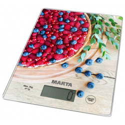 Весы кухонные Marta MT 1634 ягодный пирог 