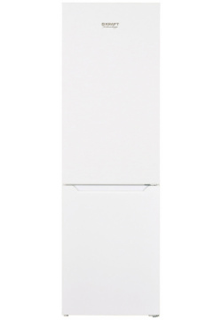 Холодильник KRAFT TNC NF301W белый