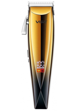 Машинка для стрижки волос VGR Professional V 115 золотистая  черная