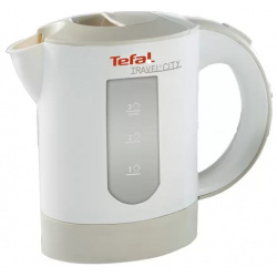 Чайник электрический TEFAL KO120130 0 5 л белый  бежевый 284191