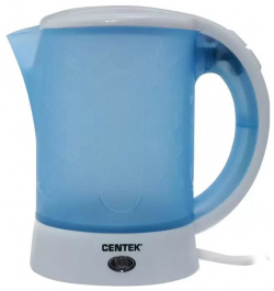 Чайник электрический Centek CT 0054 0 6 л белый  голубой Р00003011