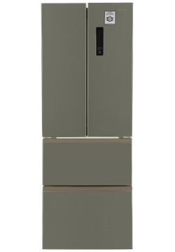 Холодильник HYUNDAI CM4045FIX серебристый