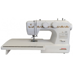 Швейная машина CHAYKA NEW WAVE 2125+расширительный столик белый 110018
