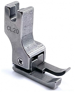 Лапка для отстрочки CL20 2 мм левосторонняя прямострочной пром швейной машины NoBrand 907038/CL20