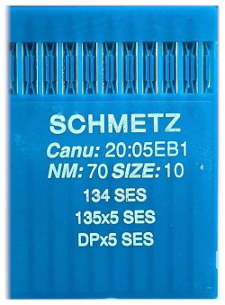 Промышленная игла DPx5 №70 SES Schmetz для трикотажа толстая колба NoBrand schmetz/DPx5/70SES