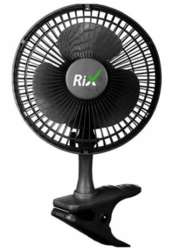 Вентилятор настольный RIX RDF 1500WB черный