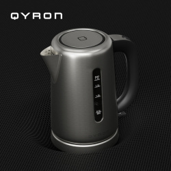 Чайник электрический QYRON KS601 1 7 л серебристый 