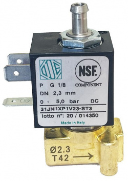 Клапан ODE электромагнитный трехходовой 24V  6W 11024039