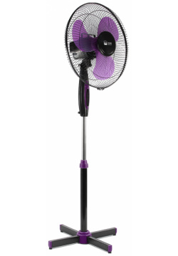 Вентилятор напольный Home Element HE FN1205 фиолетовый; черный 39853/1 • 3 х