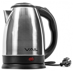 Чайник электрический VAIL VL 5500 1 8 л серебристый 