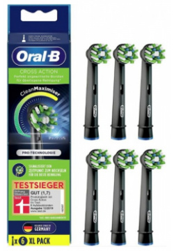 Насадка для электрической зубной щетки Oral B EB50RB 6 Black 4210201410652
