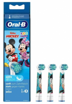 Насадка для электрической зубной щетки Oral B MICKEY EXTRA 3214938