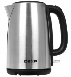 Чайник электрический DEXP MEB 201 1 8 л серебристый Электрочайник