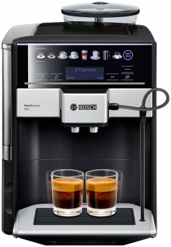 Кофемашина автоматическая Bosch TIS65429RW черный 
