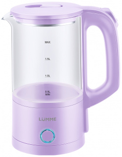 Чайник электрический LUMME LU 4105 1 8 л розовый  фиолетовый 39408/1