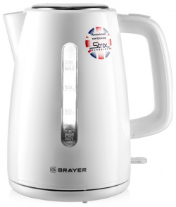 Чайник электрический Brayer 1058BR WH 2 л белый 10389259