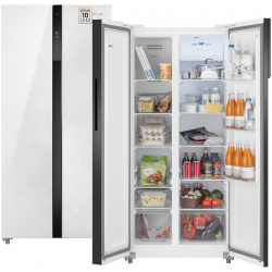 Холодильник Weissgauff WSBS 500 белый 433162