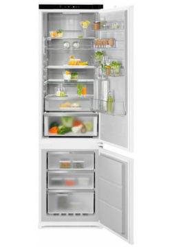 Встраиваемый холодильник Electrolux черный  белый ENC8MD19S