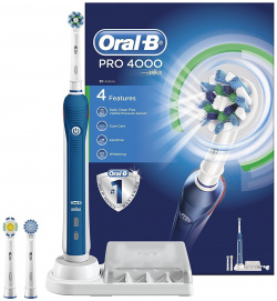 Зубная щетка электрическая Braun Oral B Pro 4000 