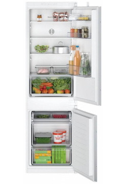 Встраиваемый холодильник Bosch KIV86NSE0 белый