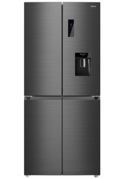 Холодильник Centek CT 1749 NF INOX INVERTER серый