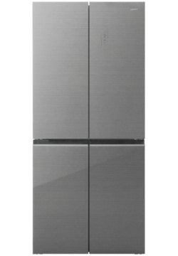 Холодильник Centek CT 1745 NF Gray Glass серый