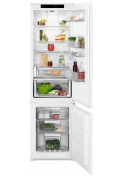 Встраиваемый холодильник Electrolux LNS9TE19S белый  черный