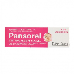 Пансорал Первые зубы гель для полости рта детский 15г Pierre Fabre Medicament Production 1623818