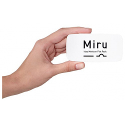 Линзы контактные Menicon miru 1day flat pack (8 6/ 3 75) 30шт Co  Ltd 1257643